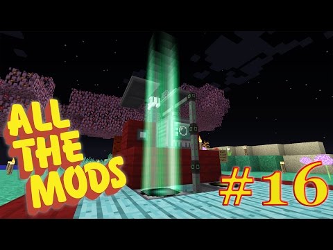 Minecraft : All The Mods 1.10.2 : #16 - RFTools Matter Transporter  #SaveMrRed