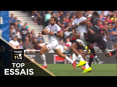 TOP Essais de la J01 – TOP 14 – Saison 2018/2019