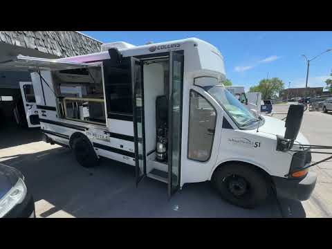 School bus to food bus conversion, Grand Junction