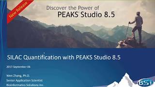PEAKS SILAC Quantification Webinar