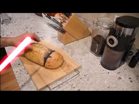 Everyday Lightsaber Fails: Slicing Bread