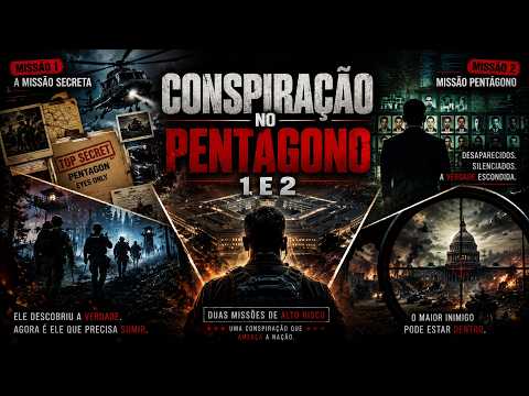 Conspiração no Pentágono 1 e 2 | Filme Completo Dublado | Filme de Ação | Filmes Completos Dublados