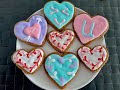 How To Make Delicious Gingerbread Hearts Baking Decorating Instruction