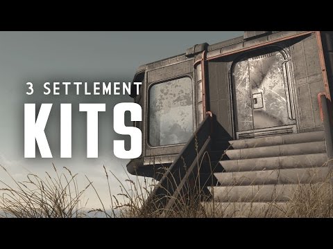 3 Settlement Kits: Brand New Tile Sets - Oxhorn's Mod Muster - Fallout 4 PC Mods