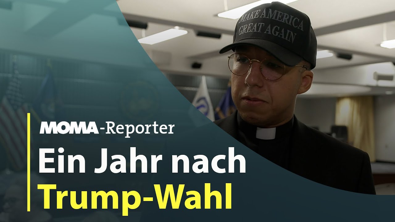 MOMA-Reporter: Ein Jahr nach Trump-Wahl | ARD Morgenmagazin