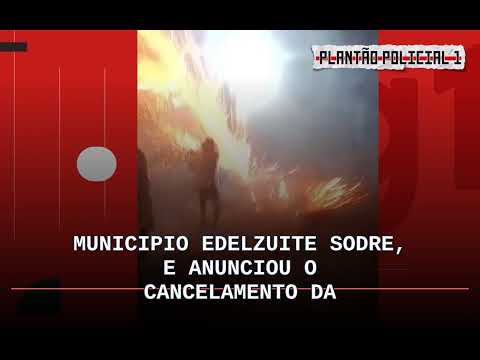 Video flagra acidente fatal com espada junina em Sapeacu; prefeitura cancela festa e policia in