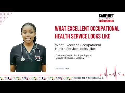 What Excellent Occupational Health Services Should Deliver