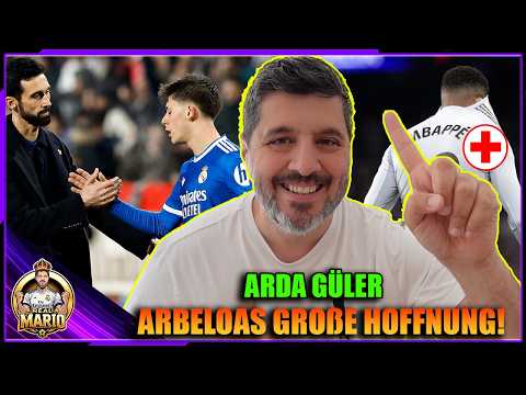 🔥Arbeloa's BIG plans with ARDA GÜLER☝️💫!⛔⚠️ PANIC at REAL MADRID - Mbappe INJURED⁉️