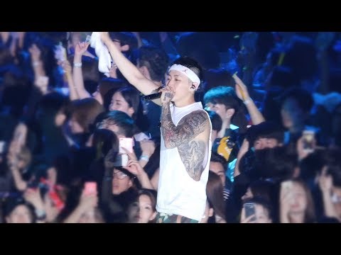 180804 박재범 Jay Park (with AOMG) : 뒤집어버려 Upside Down : KB 리브콘서트 : 안될 거란 생각은 뒤로