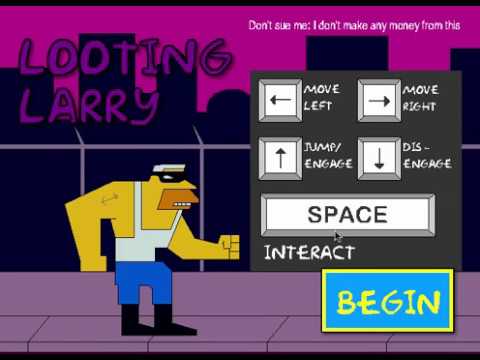 Larry The Looter Walkthrough (All Medals)