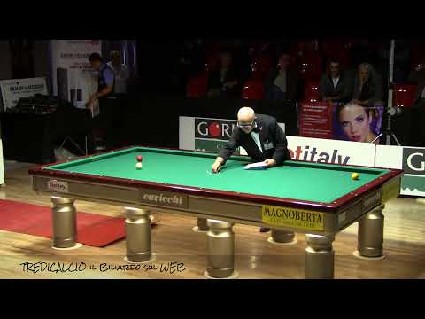 MELIS vs DE DONNO - 5^PROVA BILIARDO BTP 2016 SANT'ANTONINO di SUSA