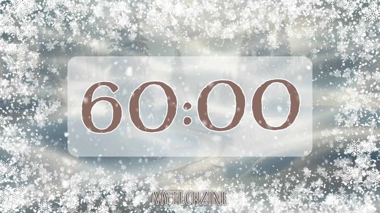 60 Minute Timer [❄️ Winter ☃️]