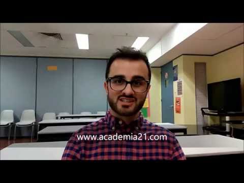 David Golant discusses studying English at Academia International