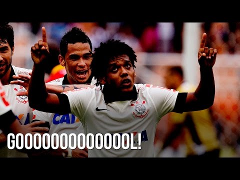 Ap�s �tima jogada de Renato Augusto, Romarinho empata para o Corinthians