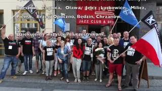 Wrocław 2016. Event zbiórki podpisów Kukiz'15