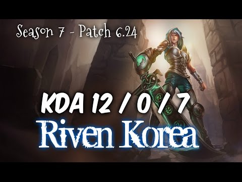 RIVEN Korea vs TRUNDLE Top - Patch 6.24 KR Flex Rank