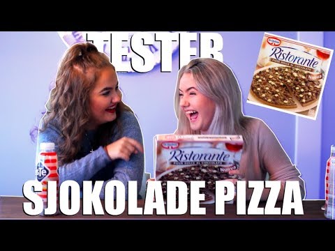 TESTER: Sjokolade Pizza (Ft. Søsterbitch)