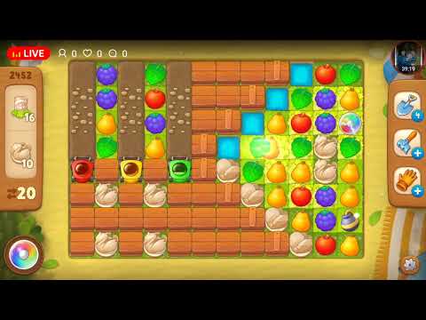 Gardenscapes nivel 2452