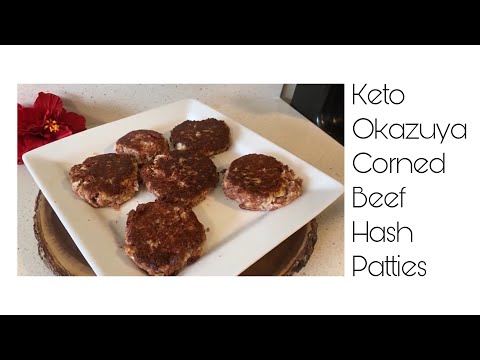 Keto Corned Beef Hash Patties (Okazuya Style)