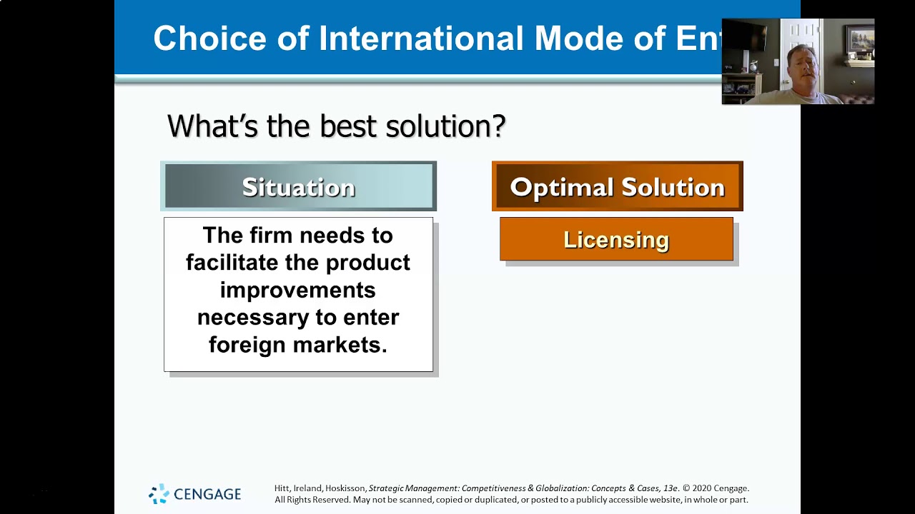 Strategic Management - Chapter 8, International Strategy