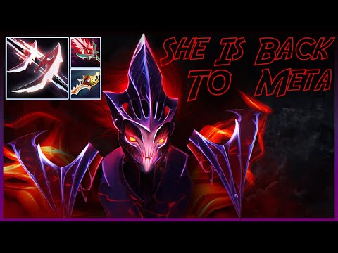 Spectre Dota 2 Most Scariest Late Game Carry 24 Kills With Bloodthorn + Aghs.