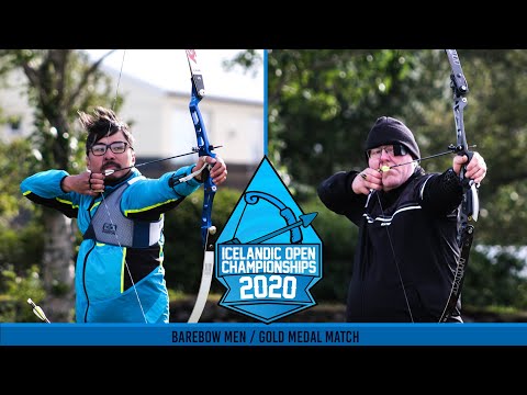 Izaar VS Ólafur - Barebow Men Gold Icelandic Open Outdoor 2020