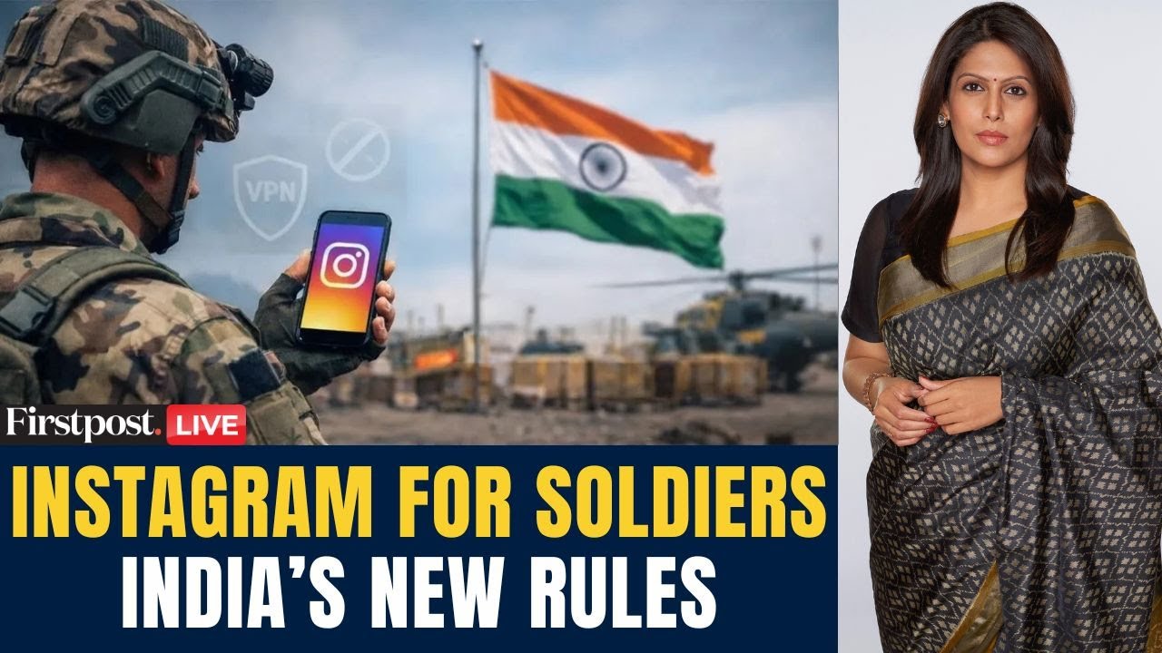 LIVE: Indian Army Allows Soldiers To Use Instagram, But There's A Catch | Vantage with Palki Sharma