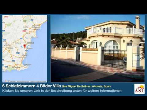 6 Schlafzimmern 4 Bäder Villa zu verkaufen in San Miguel De Salinas, Alicante, Spain