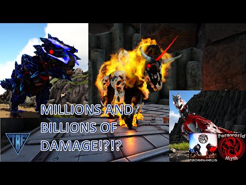 Broken Ark E06 - Over 1 Billion Damage on our new tame! - Ark Survival Evolved modded