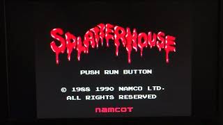 October Halloween Gaming 2021 #24: Splatterhouse PC Engine