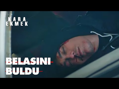 Bülent kaçarken kaza yaptı - Kara Ekmek 12. Bölüm