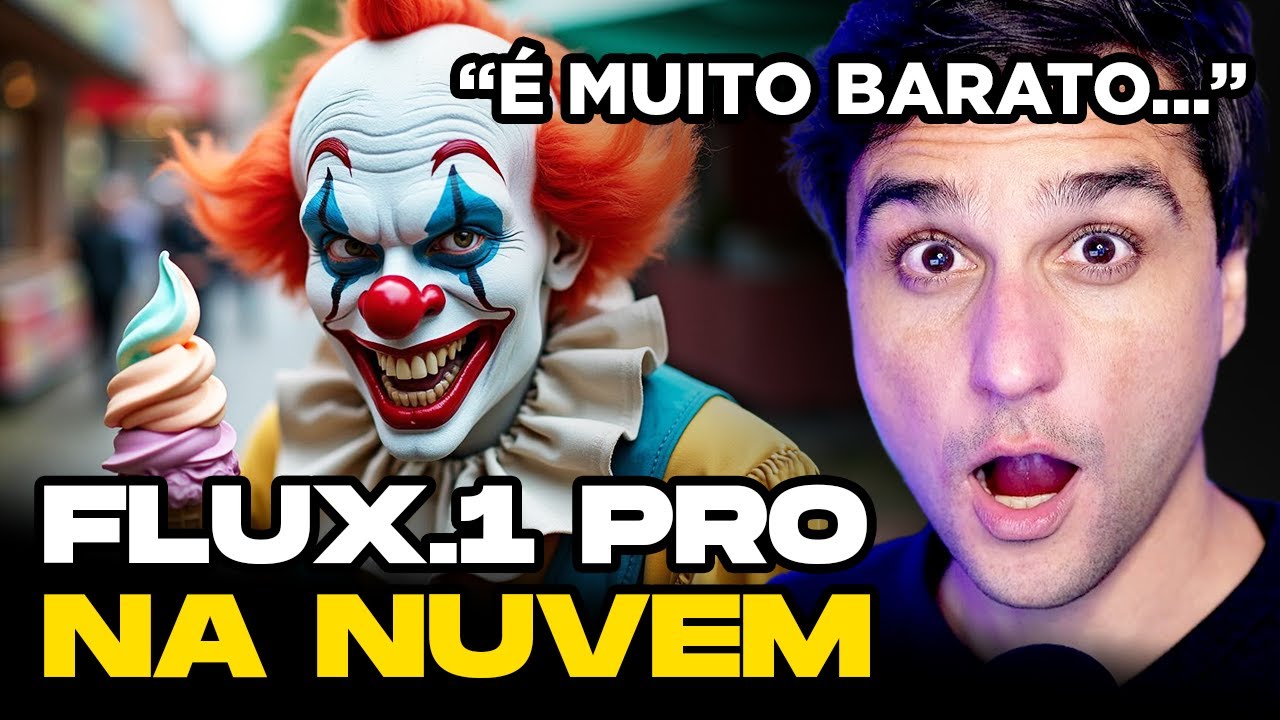 IA FLUX.1 na NUVEM: Configuração FÁCIL e BARATA