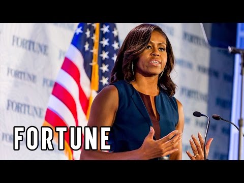 Michelle Obama: Fortune's Most Powerful Women Show What Educated Women Can Do | Fortune Video