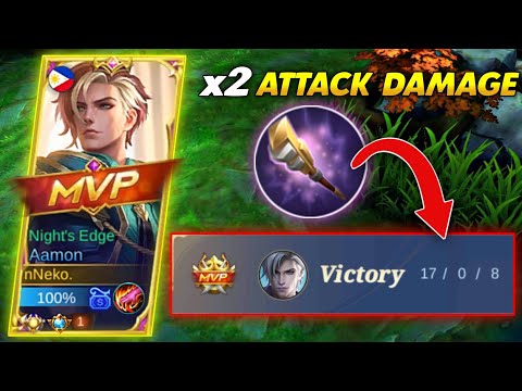 AGGRESSIVE AAMON + GOLDEN STAFF BUILD - ONE SHOT DELETED🔥 AAMON BEST BUILD 2022