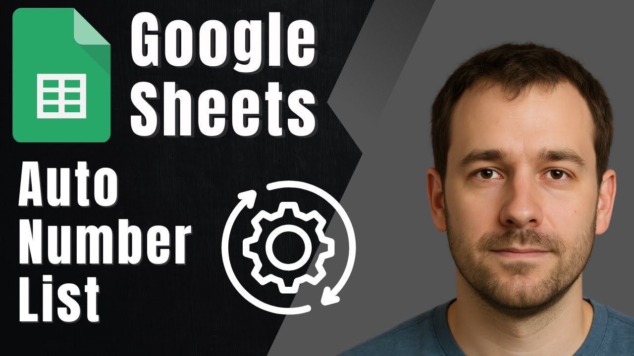 Google Sheets: Create a Number List with the SEQUENCE Formula