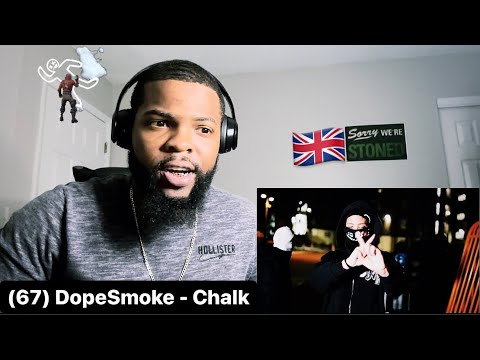 (67) DopeSmoke - Chalk (Music Video) | American Reaction🔥😳