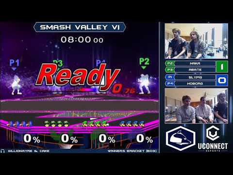 Smash Valley VI Melee Doubles - Naka + Abate (G) vs Slypig + Hoborg (B) - Winners Bracket