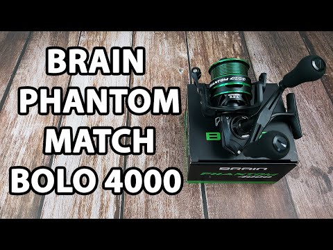 Котушка Brain Phantom Match/Bolo 4000 (9+1 підшип.), подвійна ручка, 6.2:1