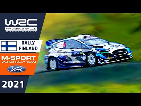 M-Sport Ford WRC Rally Action Day 1 : Ford Fiesta WRC : WRC Secto Rally Finland 2021