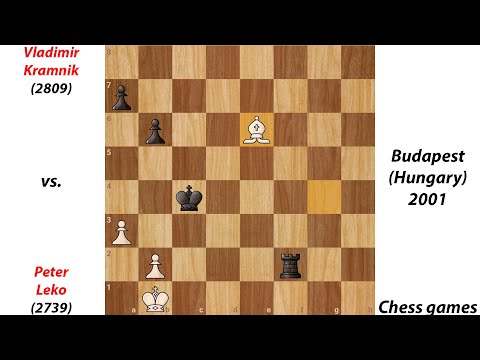 Vladimir Kramnik vs. Peter Leko | Budapest (Hungary) 2001 | Chess games