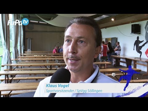 Klaus Vogel - SpVgg Söllingen - zum Spiel vs. FV Spfr. Forchheim, im FuPa.tv-Interview am 22.07.2018