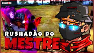 LIVE DE FREE FIRE COM POUCAS PESSOAS  AO VIVO MESTRE RANQUEADA FREEE FIRE