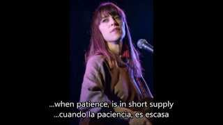 Feist - So Sorry (Subtitulos Inglés - Español)