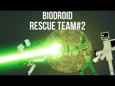 Biodroid RescueTeams#2 save peoples - People Playgeound 1.17