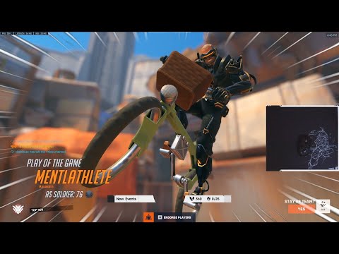 POTG! Gale Dominating as Soldier 76 in Overwatch 2 Season 6