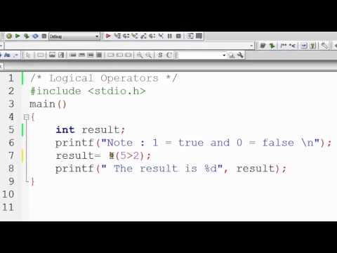 24 Logical Operator Logical Not in C Programming Hindi