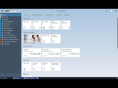 SAP Business ByDesign UI