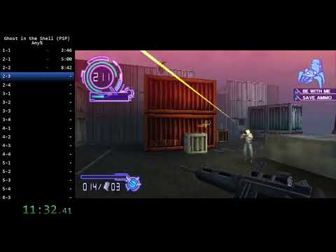 Ghost in the Shell PSP Speedrun - 1:43:20