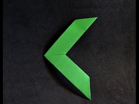 Origami: Boomerang