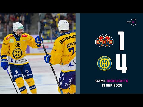 EHCB vs. HC Davos | Game Highlights | 11.09.2025